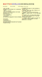Mobile Screenshot of mattes.de